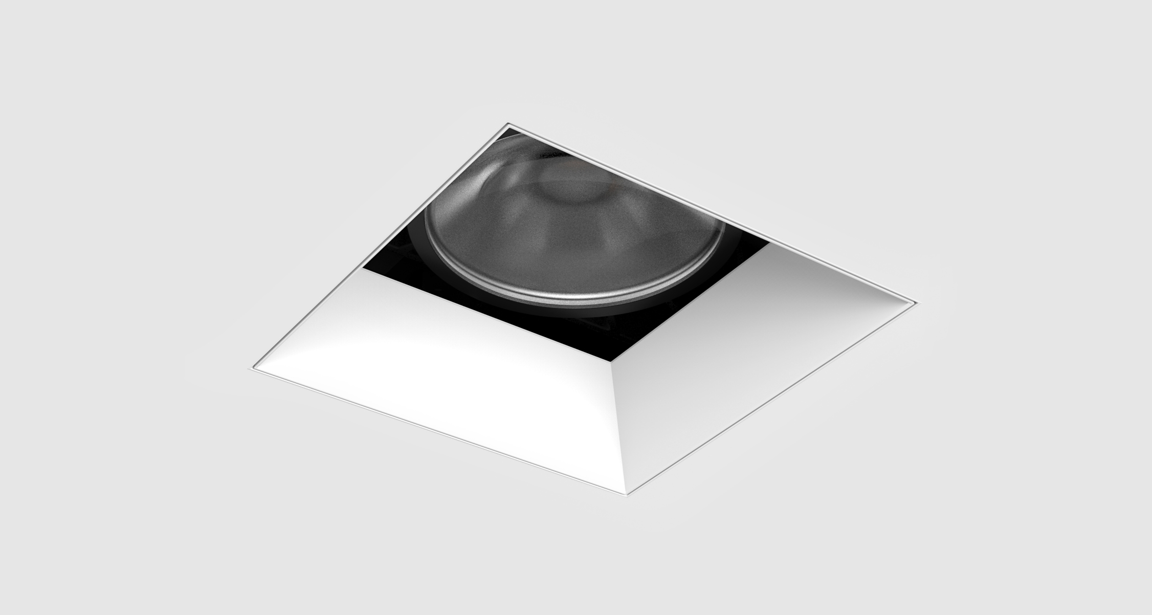 D3 Square Fixed Downlight Ketra